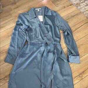 Steve Madden Charcoal Wrap Dress